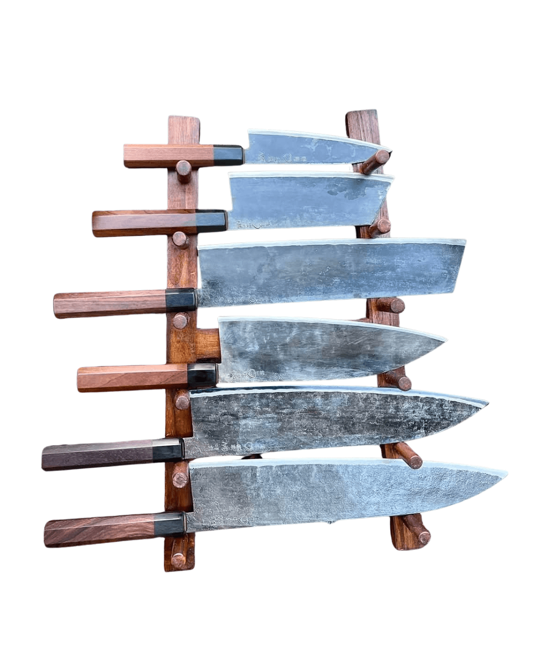 Japanese Style Wooden Knife Rack Stand