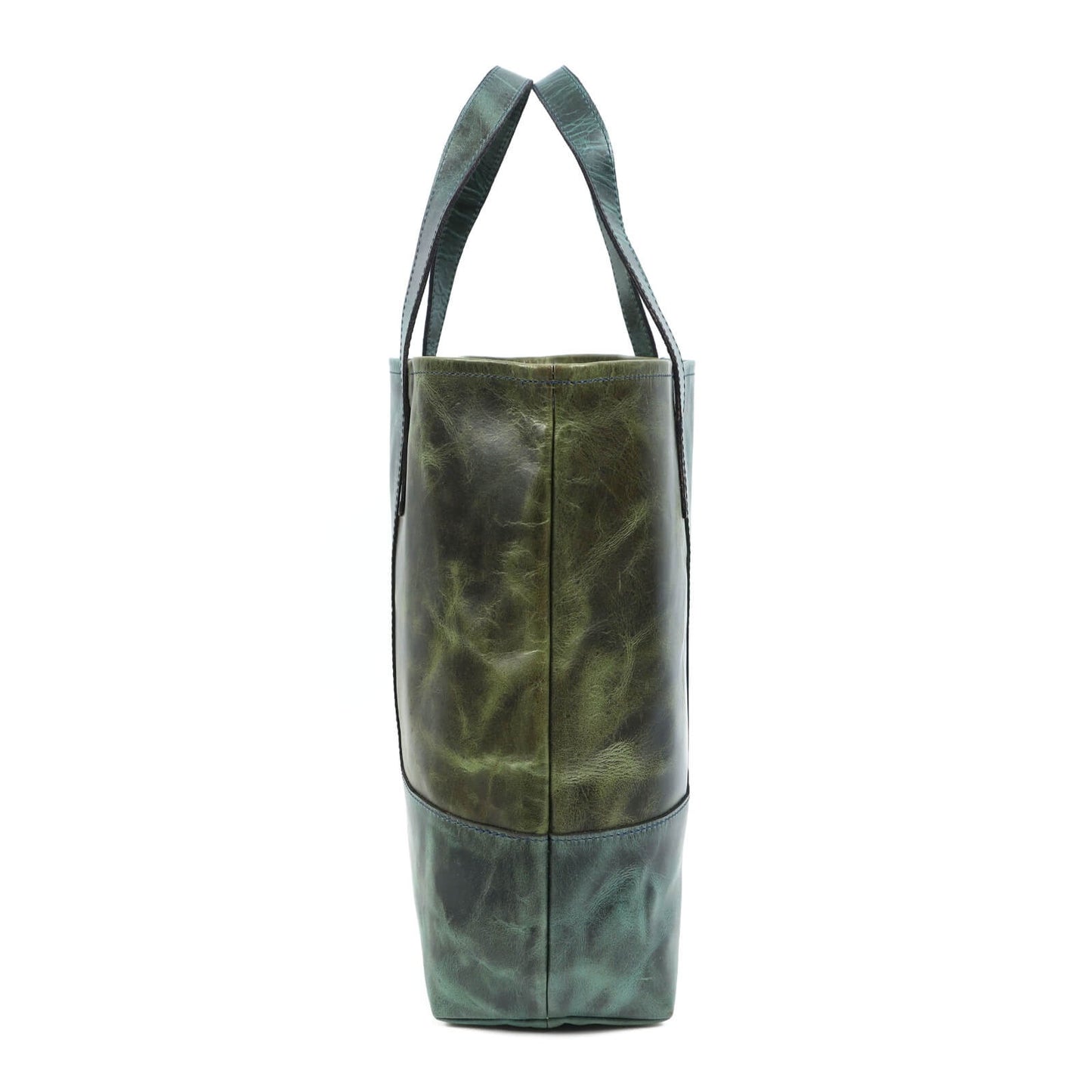 Verona Dual-Tone Leather Tote Bag