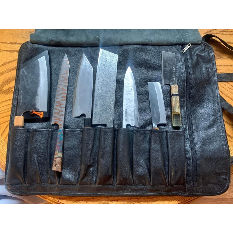 Picture of Mont Blanc Knife roll bag with Knives