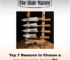 Wooden Knife Stand Banner