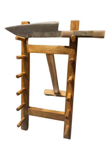 Wooden Knife Tower Rack Stand